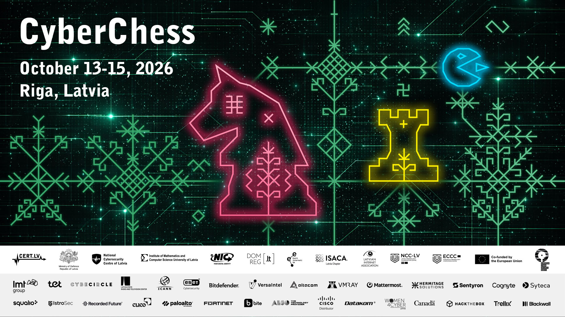 Conference key visual with logos